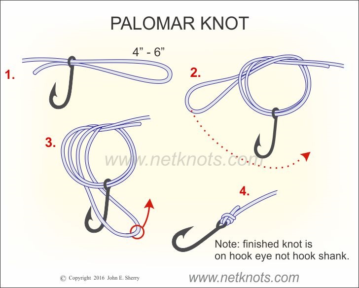 Palomar loop knot 